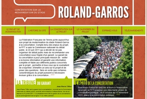 FFT - Concertation Roland Garros
